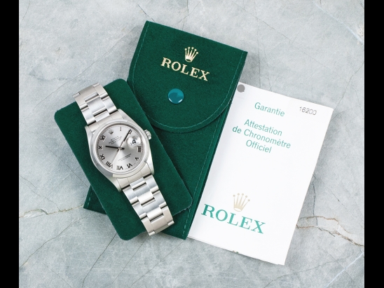 劳力士 (Rolex) Datejust 36 Oyster Rhodium/Rodio Roman 16200